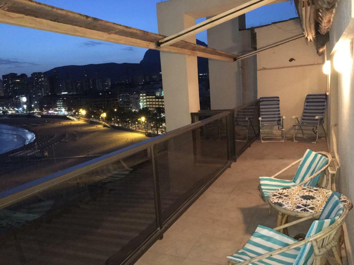 Penthouse 1Ere Ligne De Mer Avec Magnifique Vue Benidorm Dış mekan fotoğraf